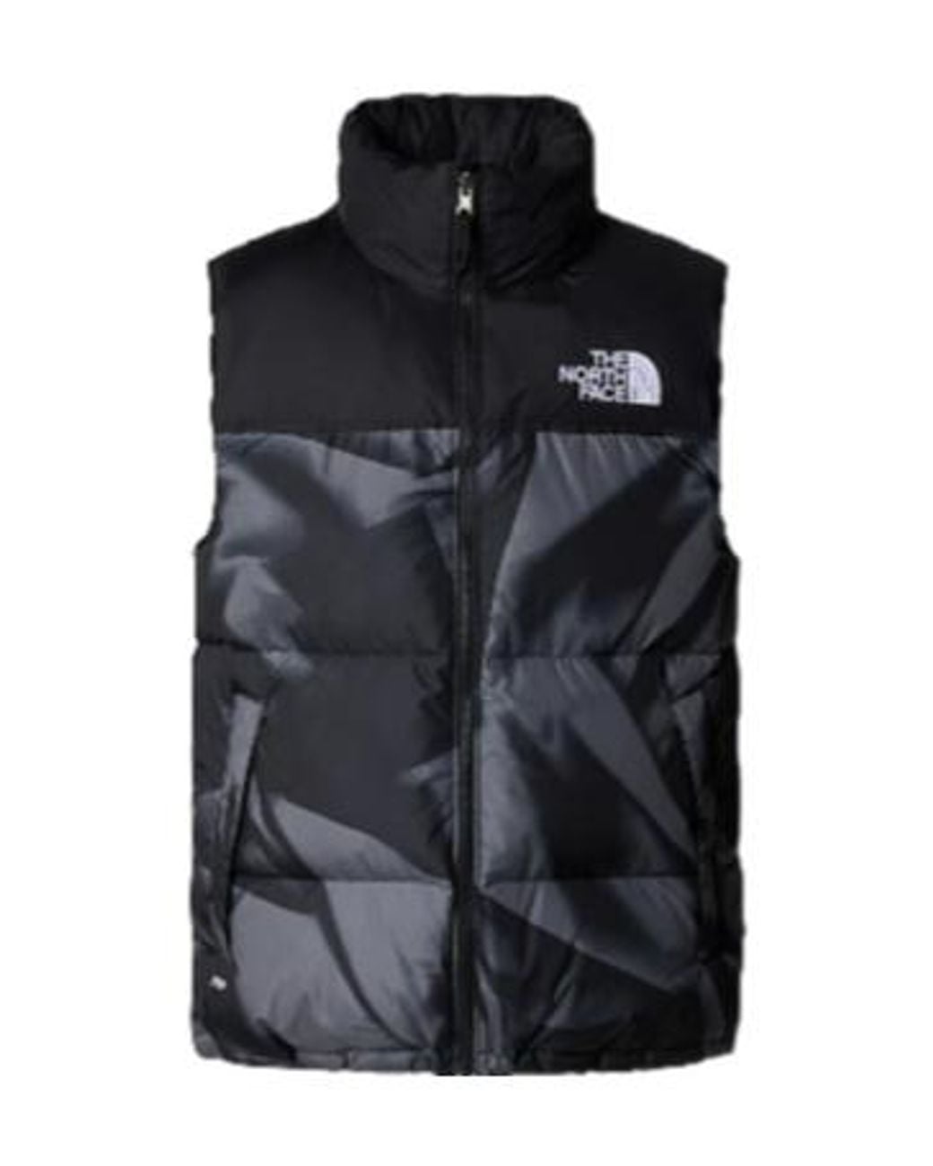 The North Face Black 1996 Retro Nuptse Puffer Vest for men