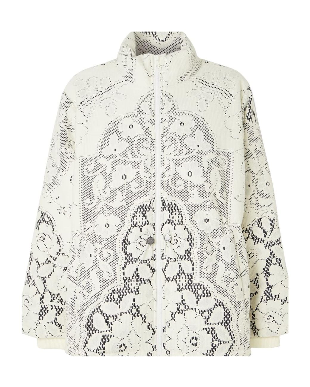Sea White Arianna Padded Lace Jacket