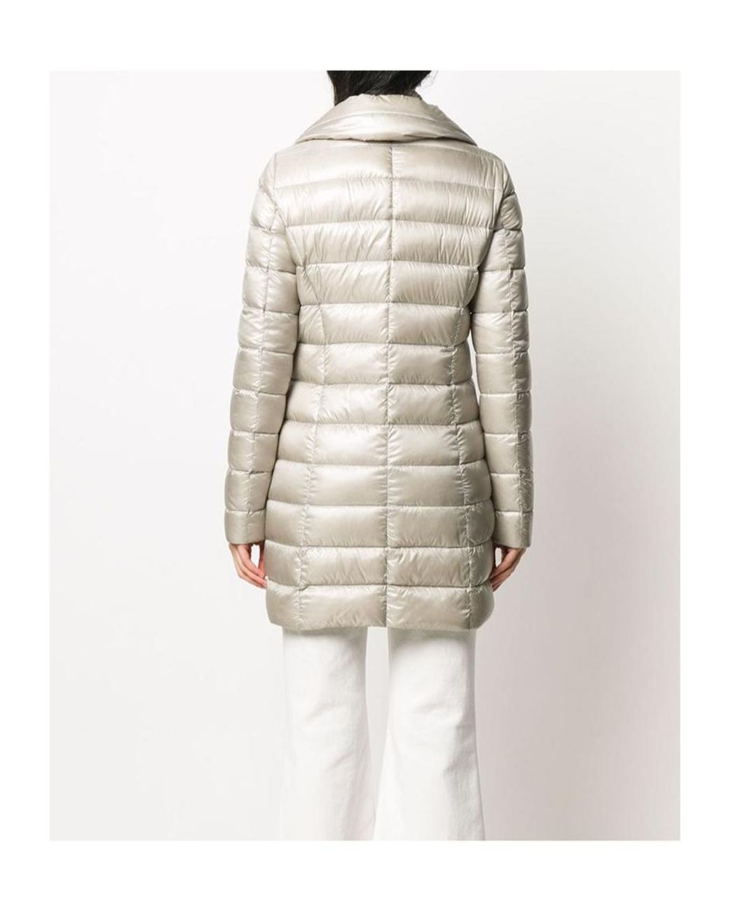 Herno White Maria Coat