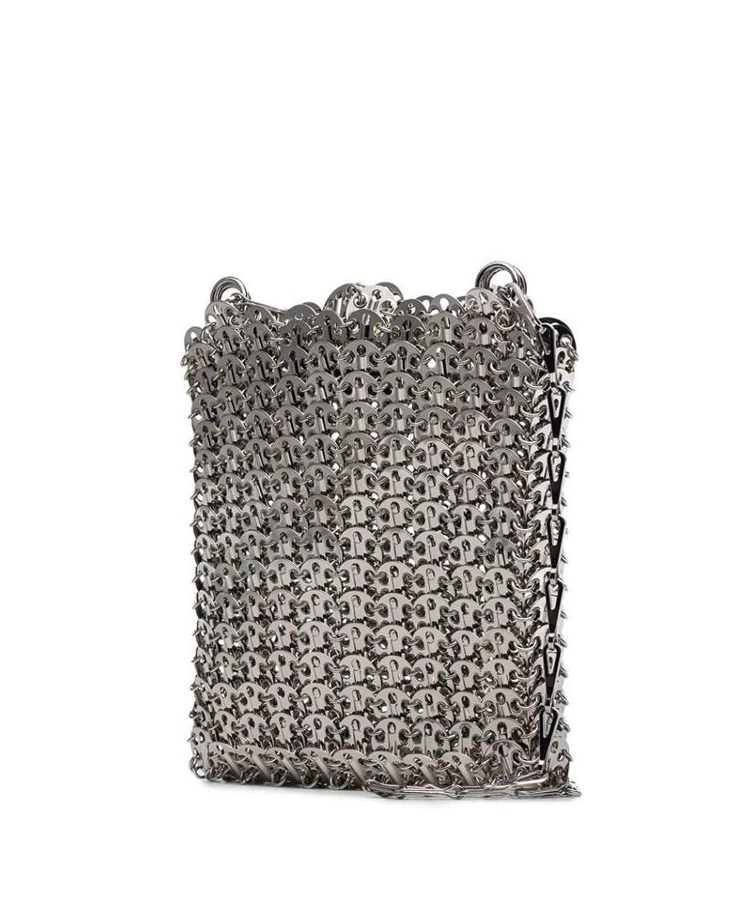 Rabanne Multicolor Rabanne 1969 Chainmail Clutch Bag