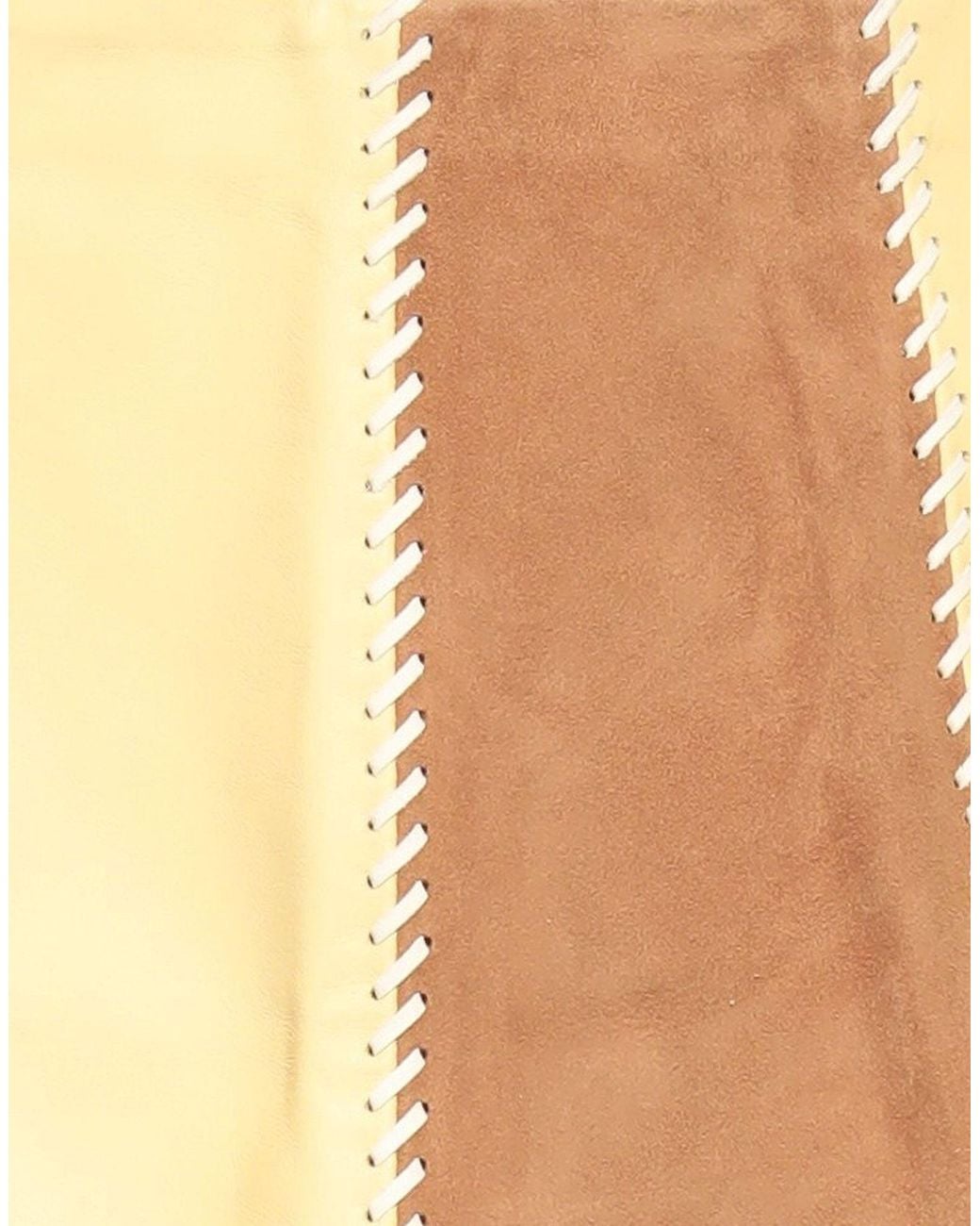 Marni Natural Color-Blocked Umbrella Skirt