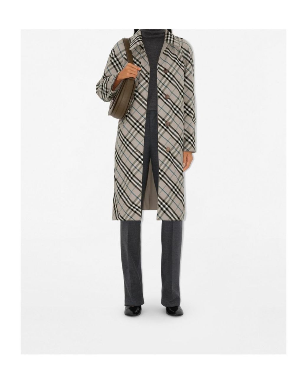 Burberry Natural Reversible Cotton Coat