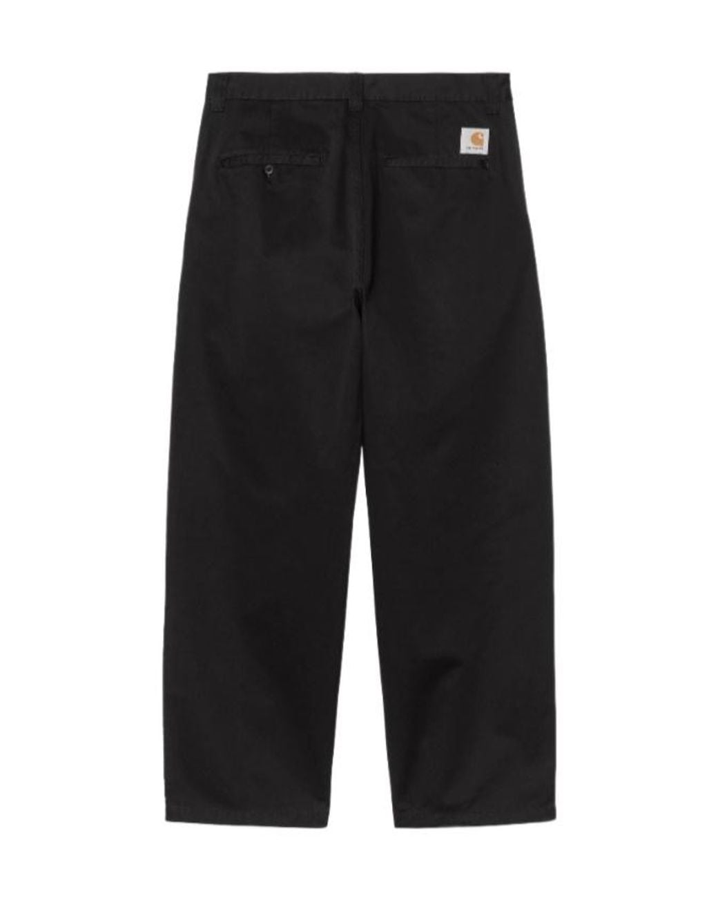 Carhartt Black Logo Patch Pants for men