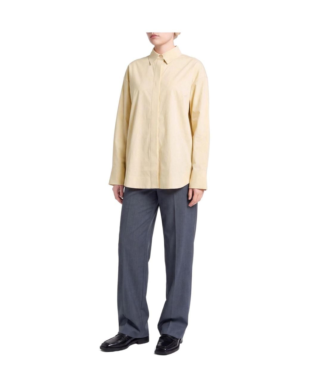 Max Mara Natural Ivory Shirt Polyamide, Elastane