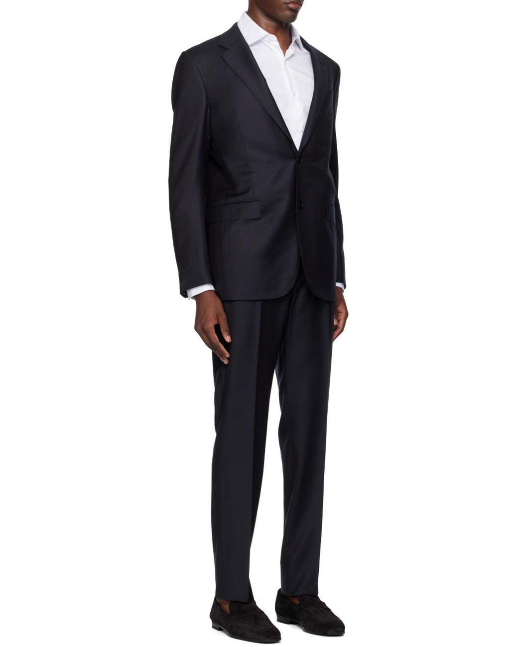 Zegna Blue Trofeo Single-Breasted Suit for men