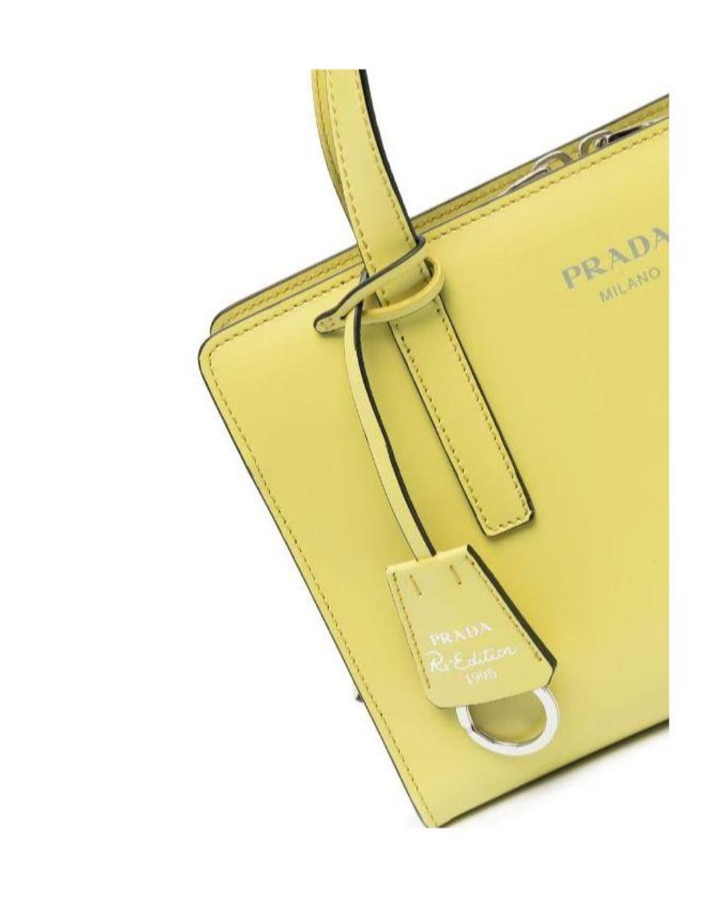 Prada Yellow Re-Edition 1995 Tote Bag