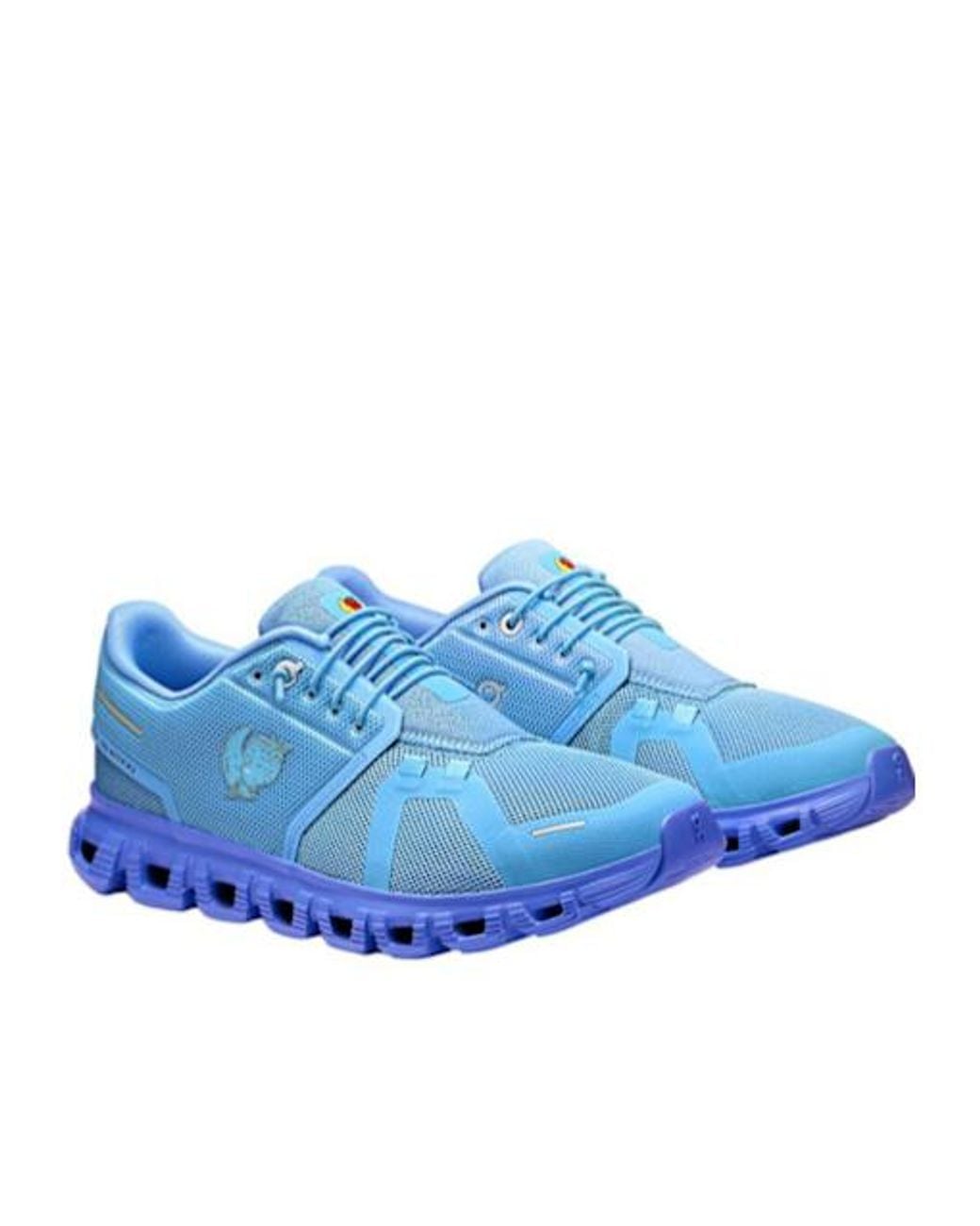 On Shoes Blue Laceup Sneakers