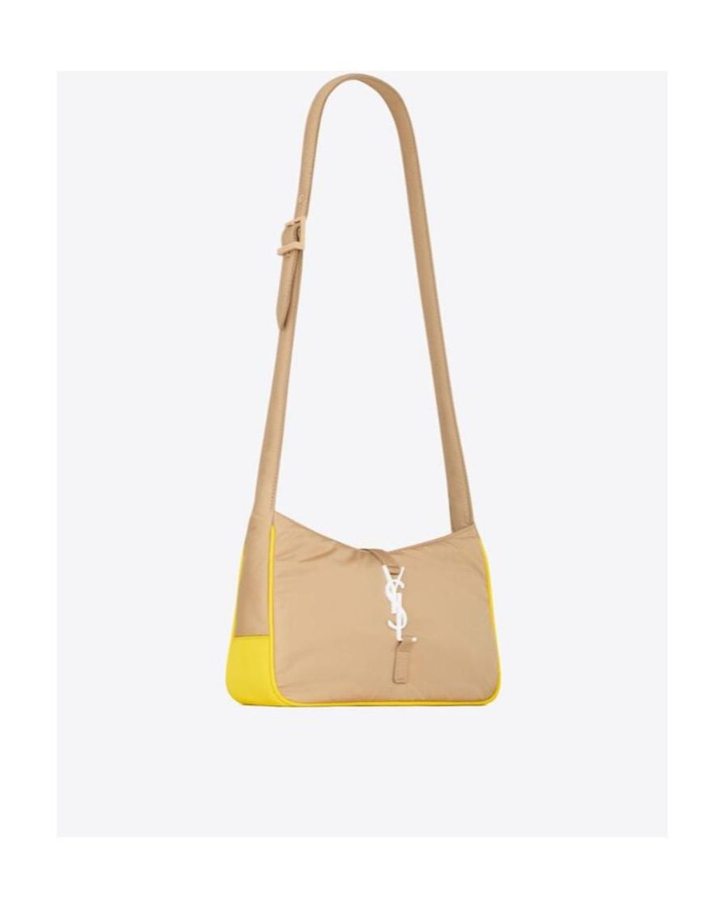 Saint Laurent White Le 5 À 7 Crossbody Bag for men