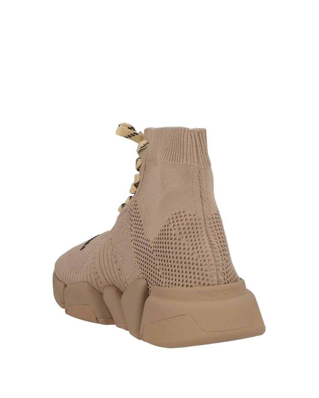 Balenciaga Brown High-Top Sneakers
