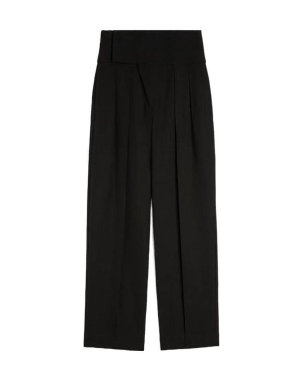 Jil Sander Black Tailored Trousers
