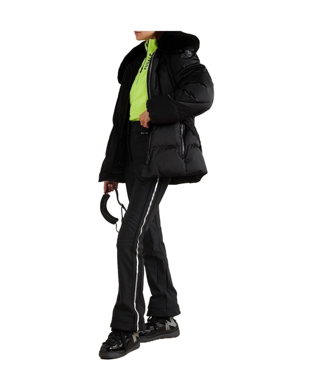 Fusalp Black Celia Bootcut Ski Pants