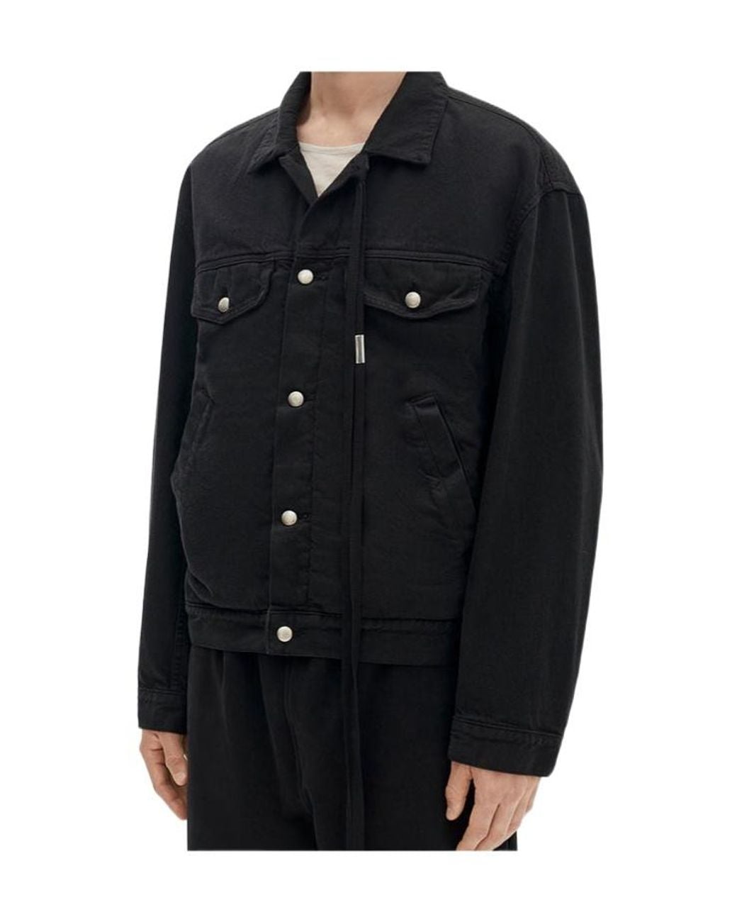 Ann Demeulemeester Black Patrick Jacket for men
