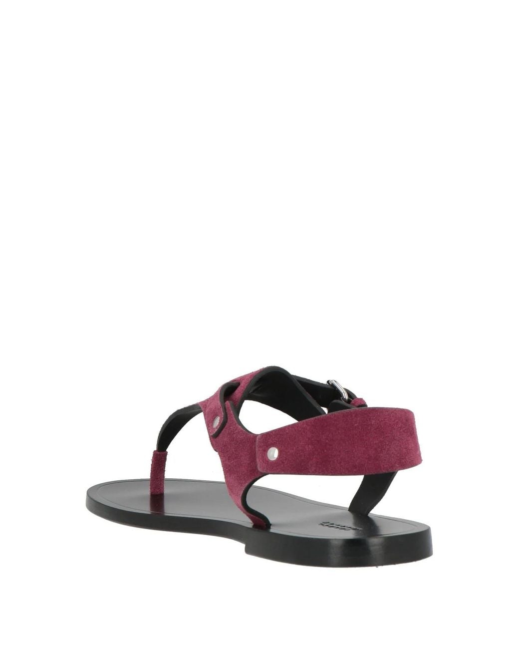 Isabel Marant Pink Minimal Round Toe Sandals