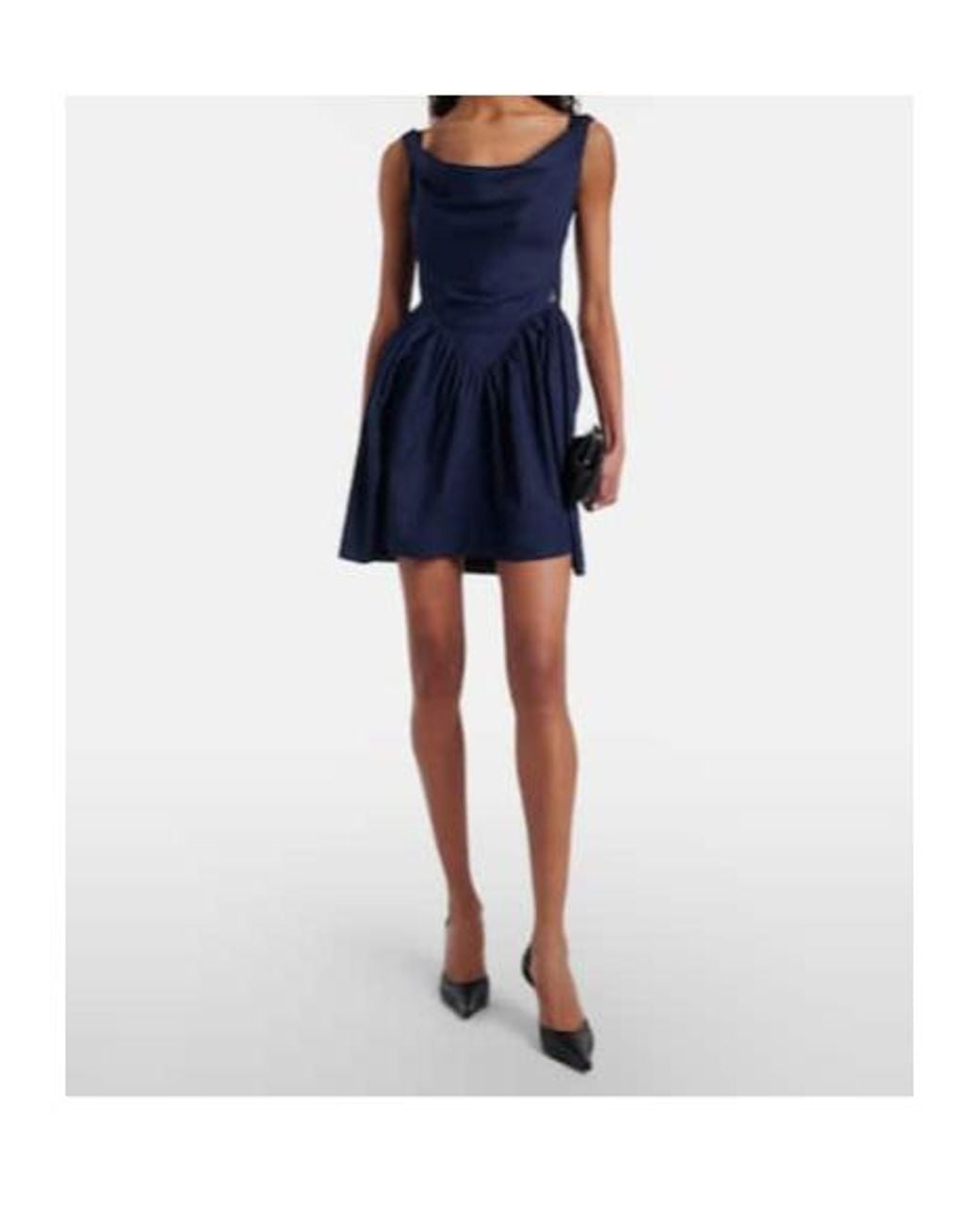 Vivienne Westwood Blue Sunday Cotton Minidress