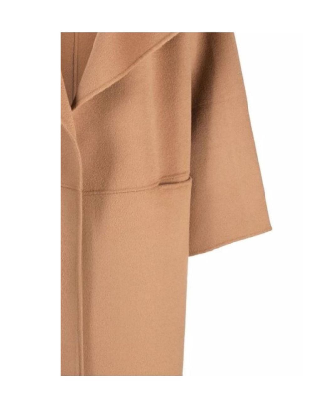 Totême  Brown Totême Oversized Draped Coat