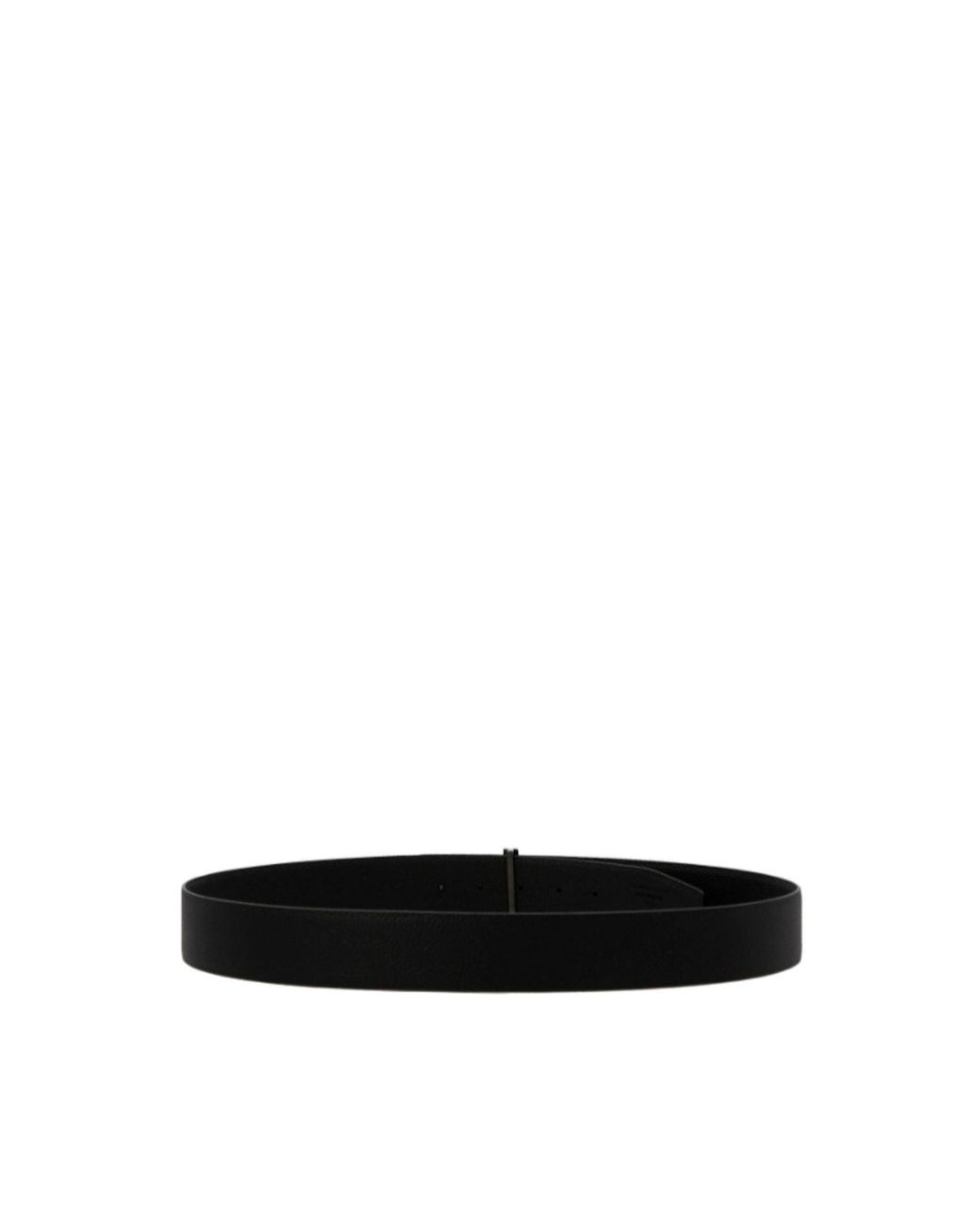 Tom Ford White Logo Plaque Buckle Belt for men