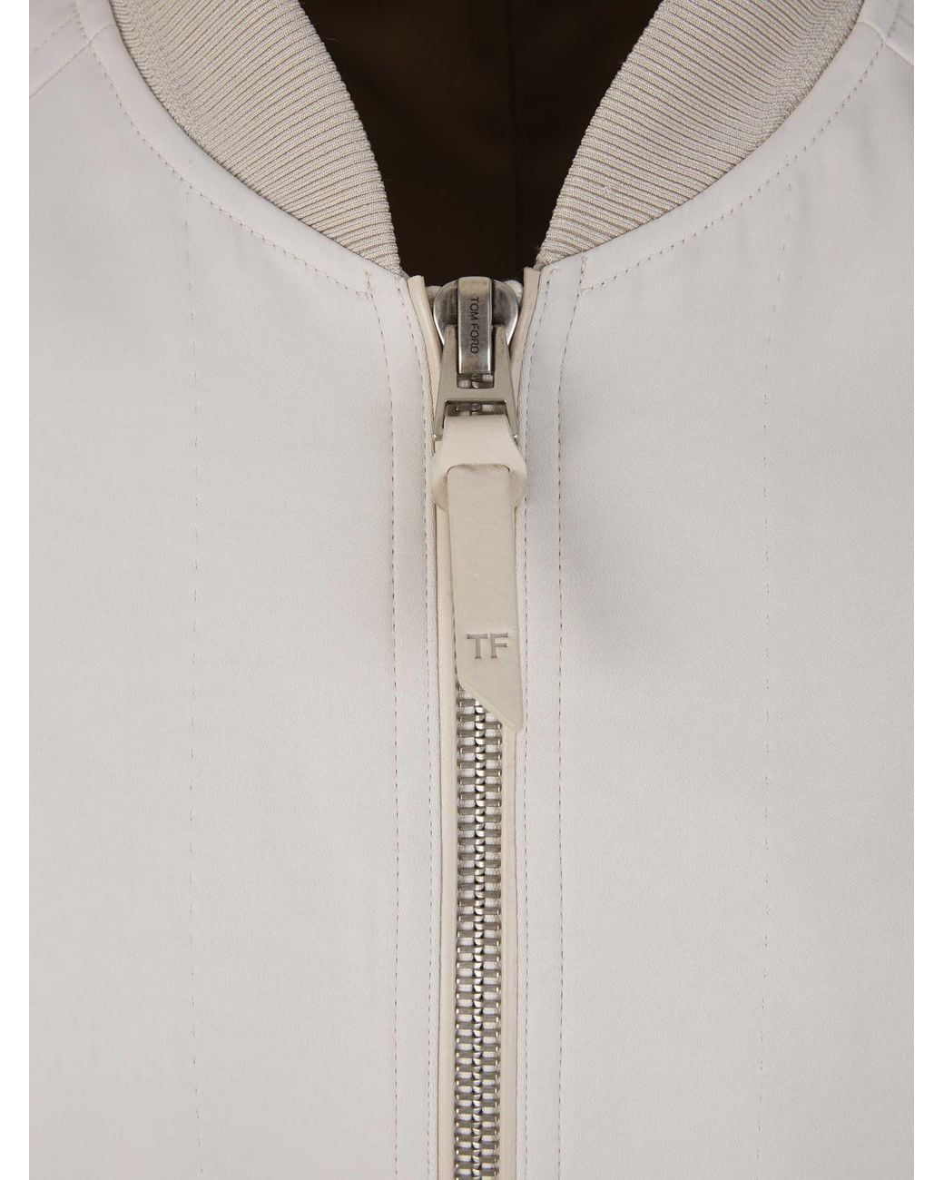 Tom Ford Gray Cady Bomber Jacket for men