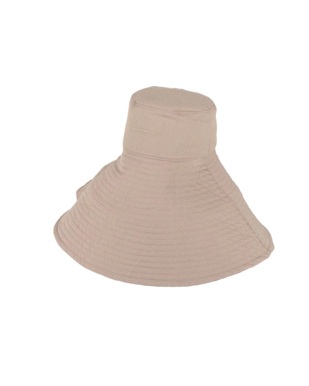 Jacquemus Natural Double-Sided Solid-Color Sun Hat