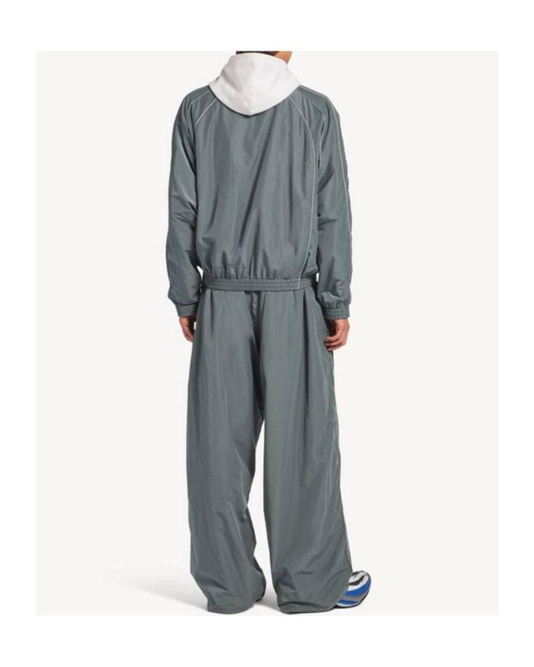 Balenciaga Gray Bodies Tracksuit Jacket for men