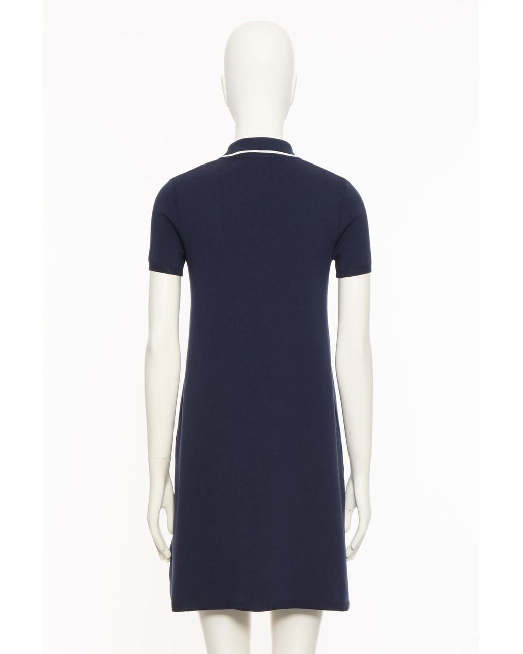 Valentino Blue Pap Polo Knitted Dress
