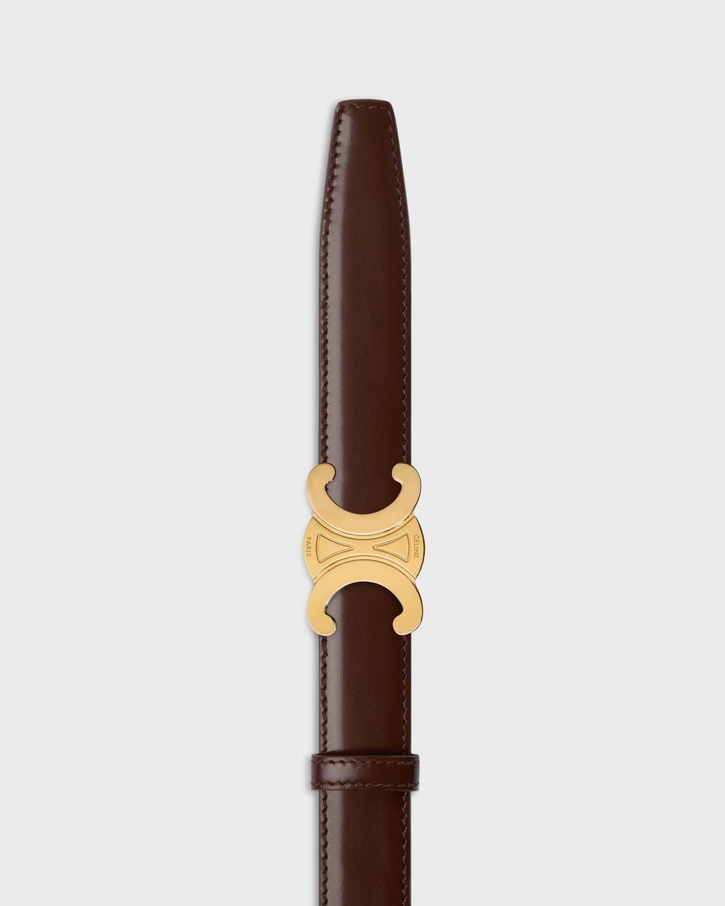 Céline Blue Triomphe Buckle Reversible Strap 25Mm for men
