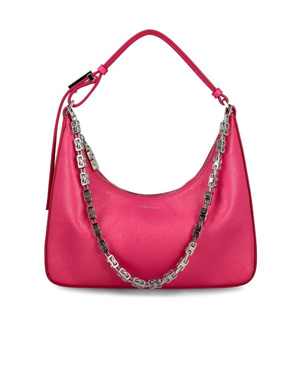 Givenchy Pink Small Moon Cut Out Bag