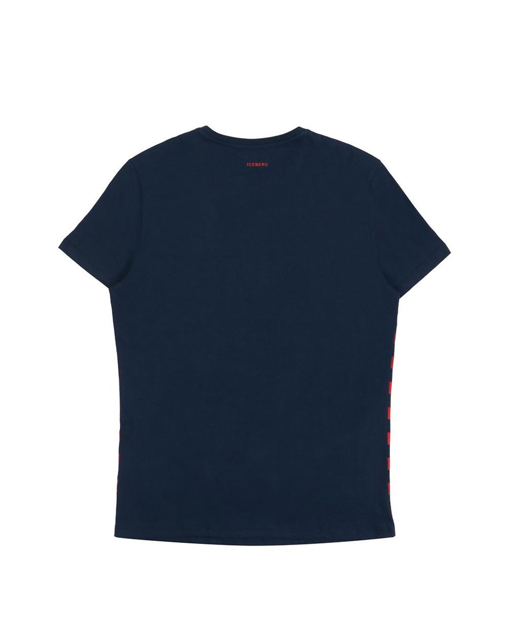 Iceberg Blue Printed T-Shirt for men