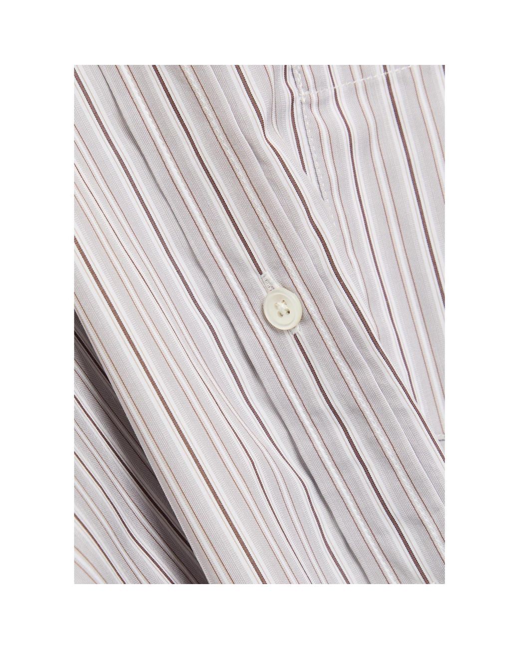 Rohe White Long-Sleeve Oversized-Fit Shirt