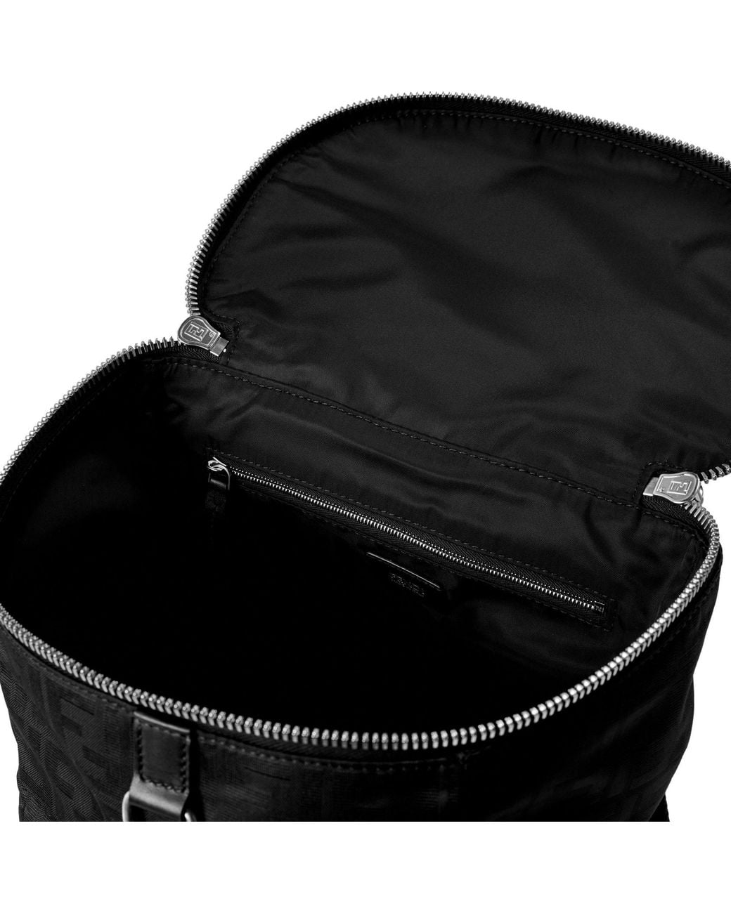 Fendi Black Nylon Backpack for men