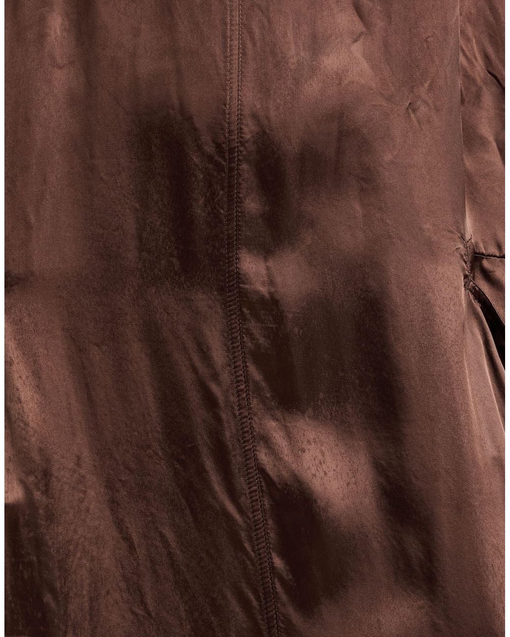 Rick Owens Brown Jumpsuit Cupro