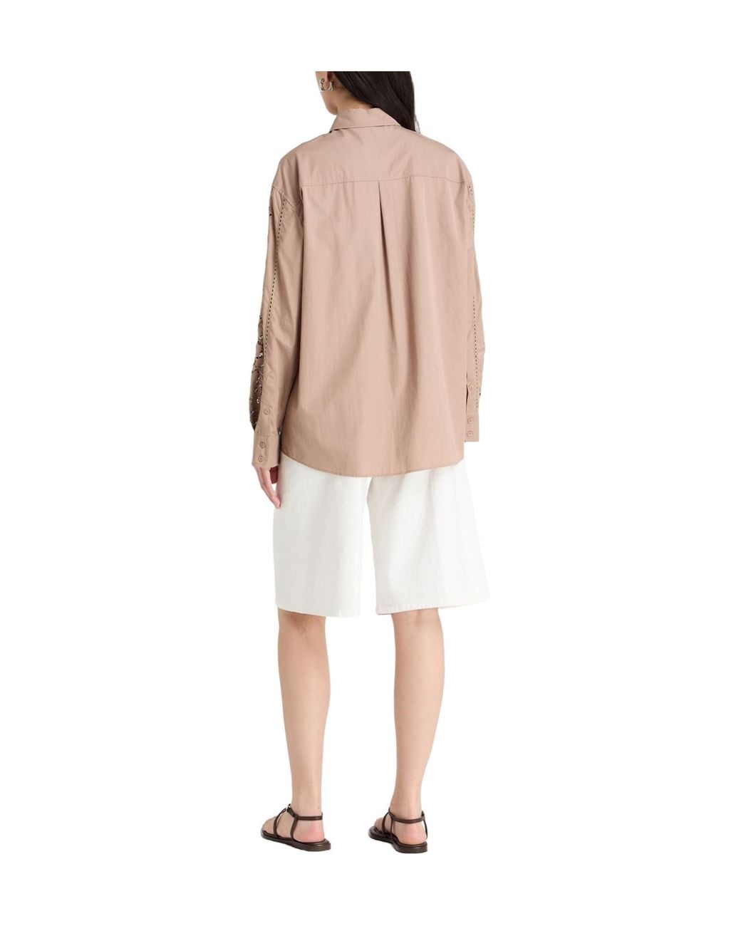 Weekend by Maxmara Natural Solid-Color Shirt
