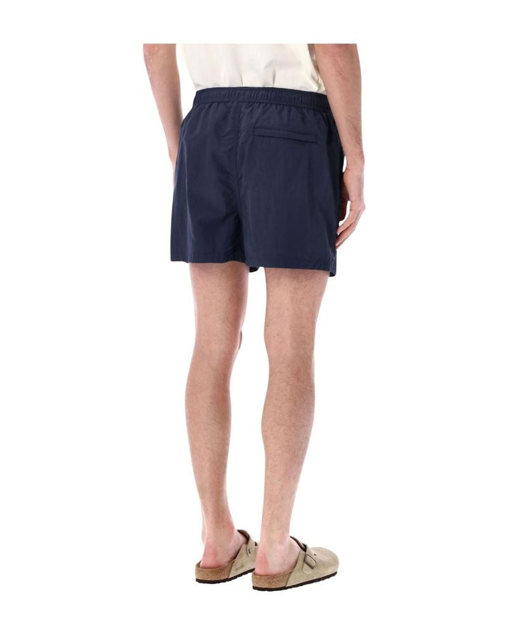 Represent Blue Core Logo Swim Shorts for men