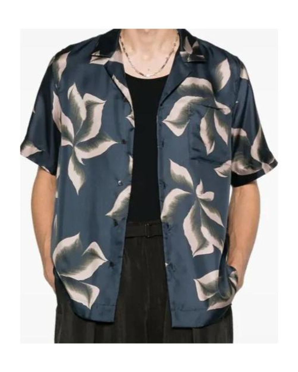Dries Van Noten Blue Shirts for men