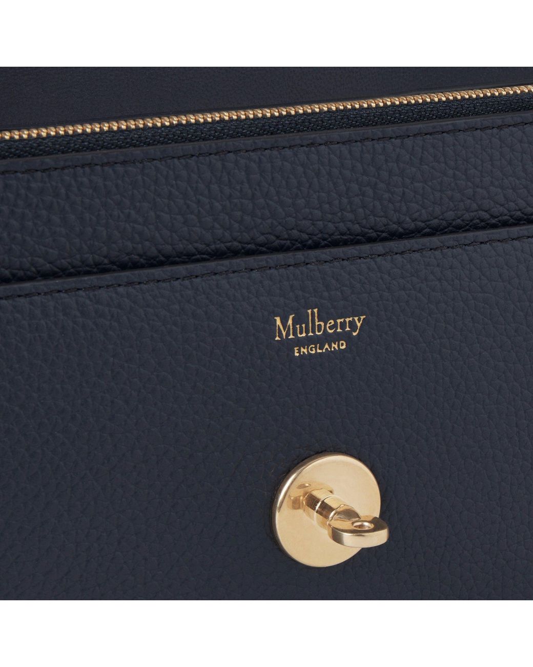 Mulberry Blue Classic Britishstyle Small Bag