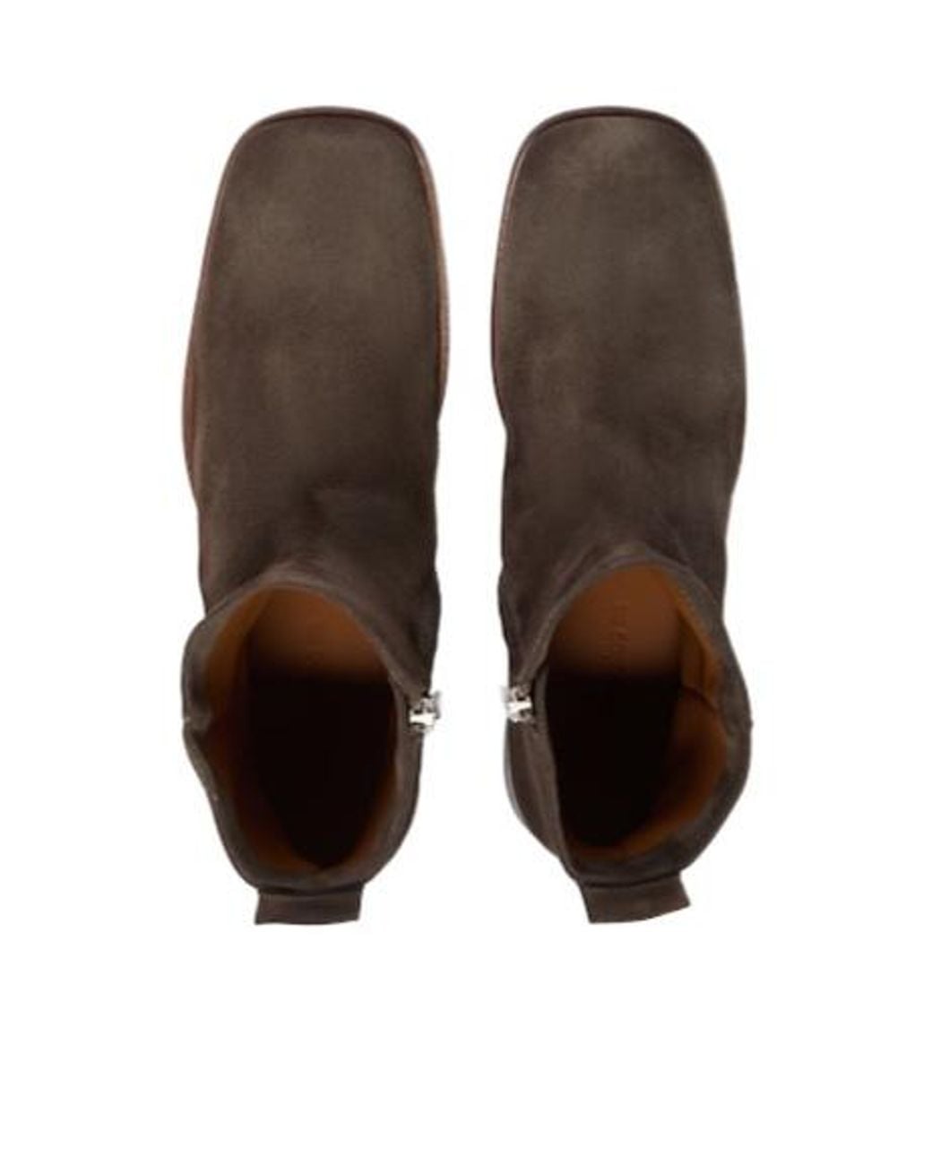 Acne Brown Suede Ankle Boots for men