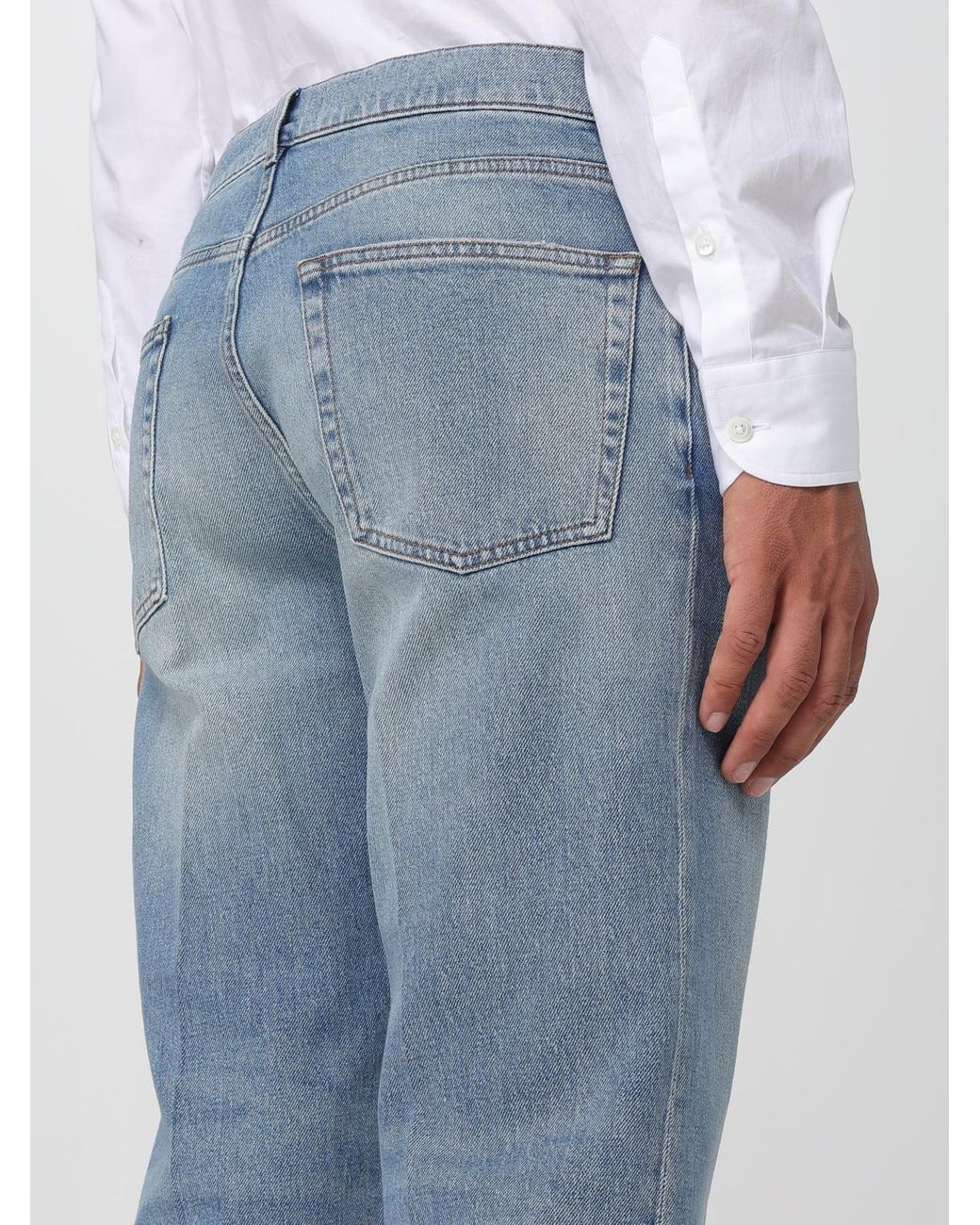 Lardini Blue Straight Fit Jeans for men
