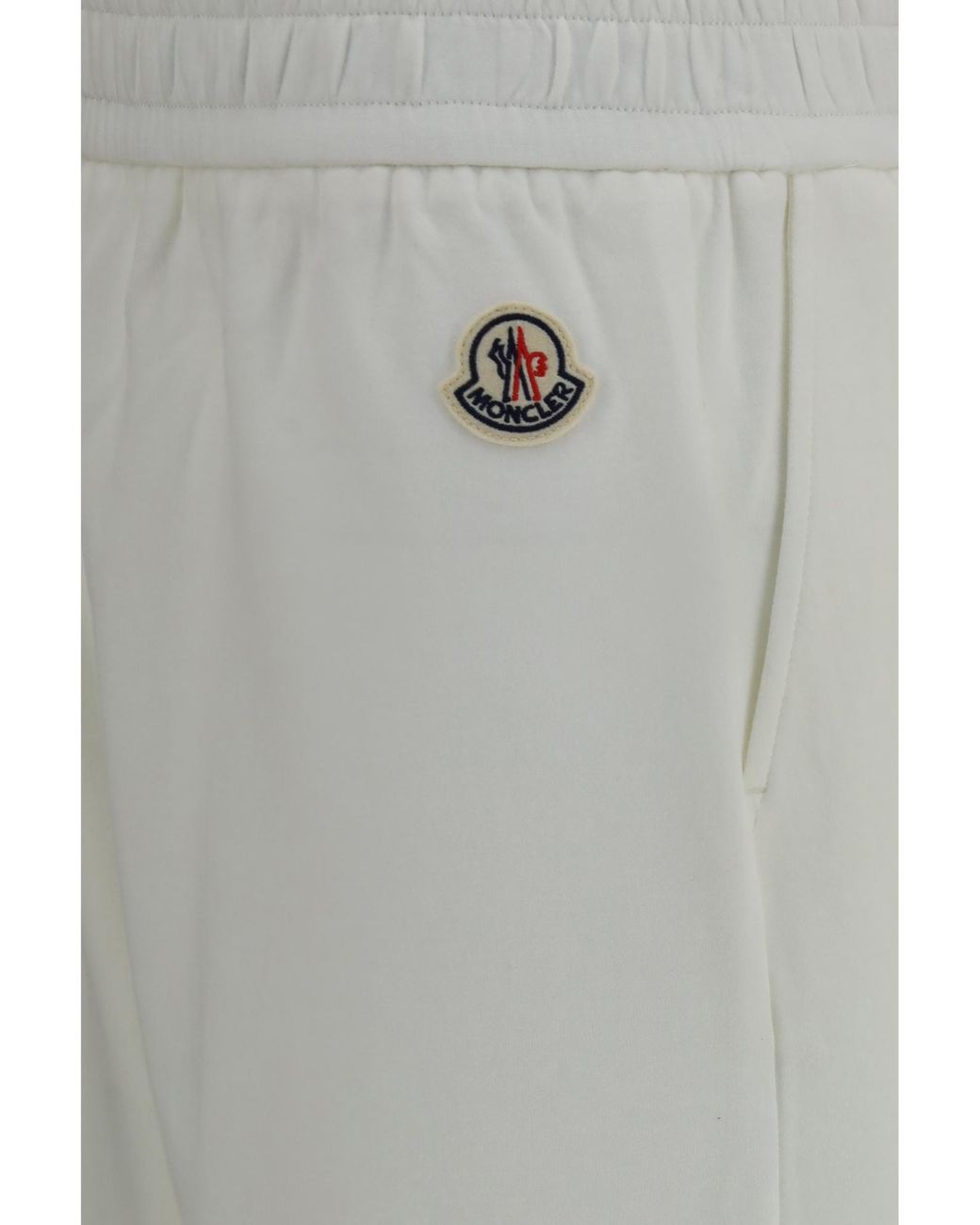 Moncler Gray Logo-Appliqué Pants