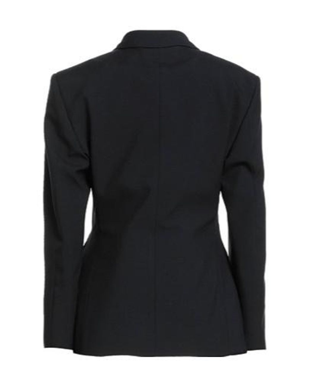 Balenciaga Black Simple Suit Jacket