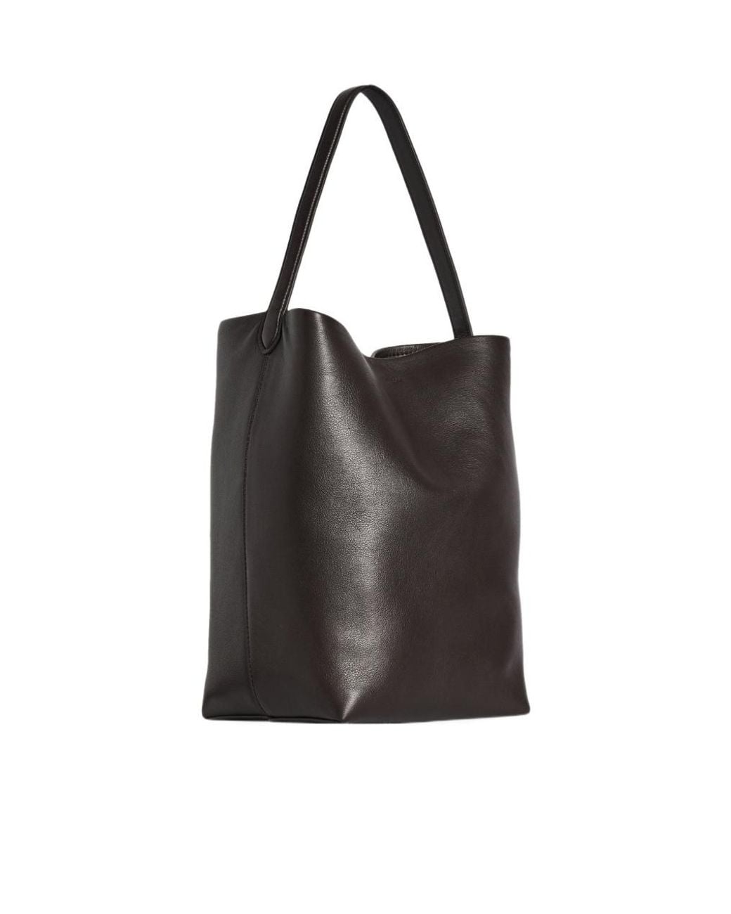 The Row Black Medium N/S Park Tote Bag