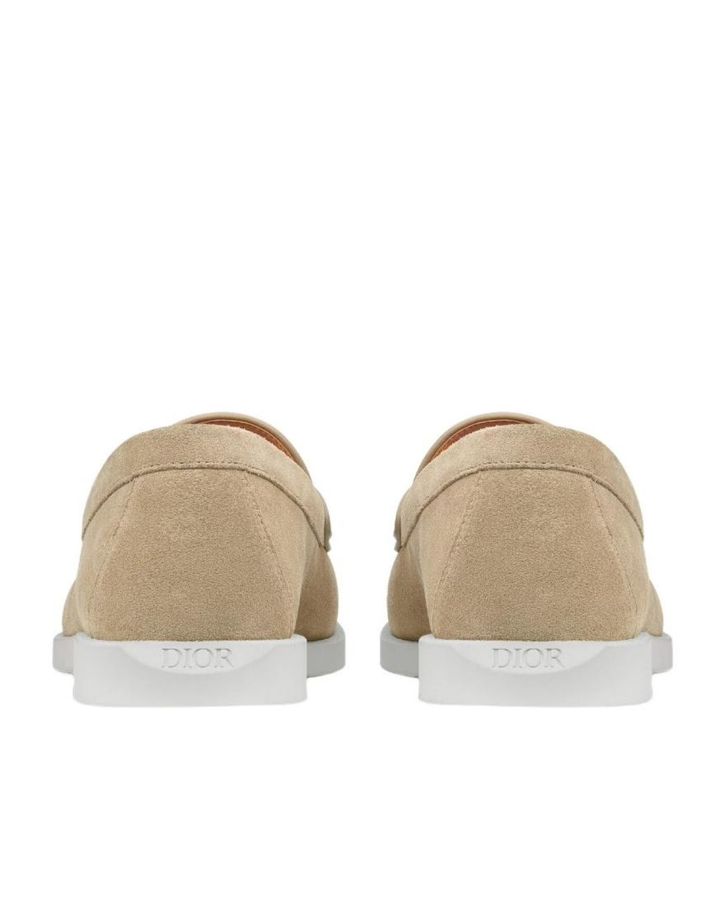 Dior White Homme Granville Slip-On Loafers for men