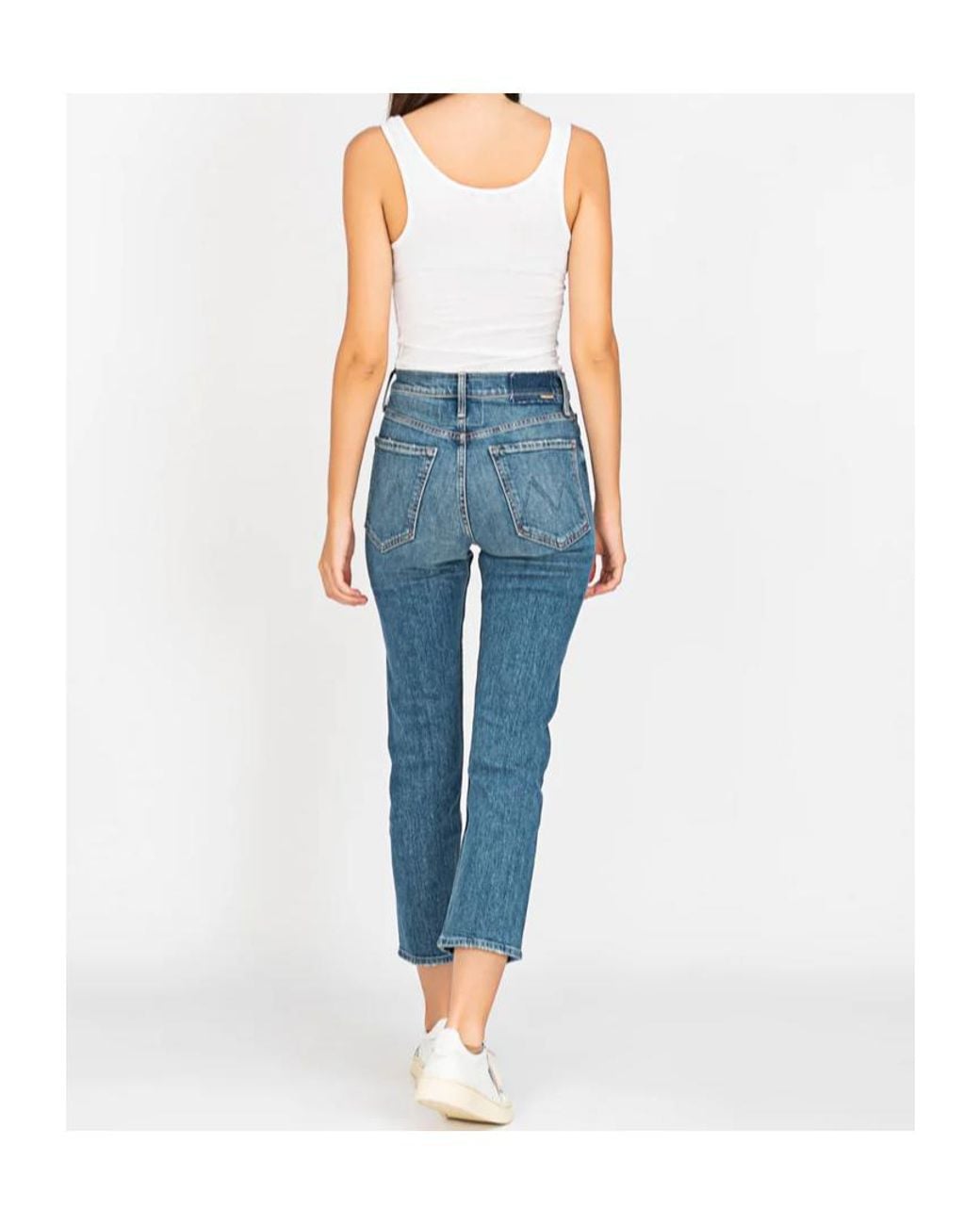 James Perse White Wide Strap Vest