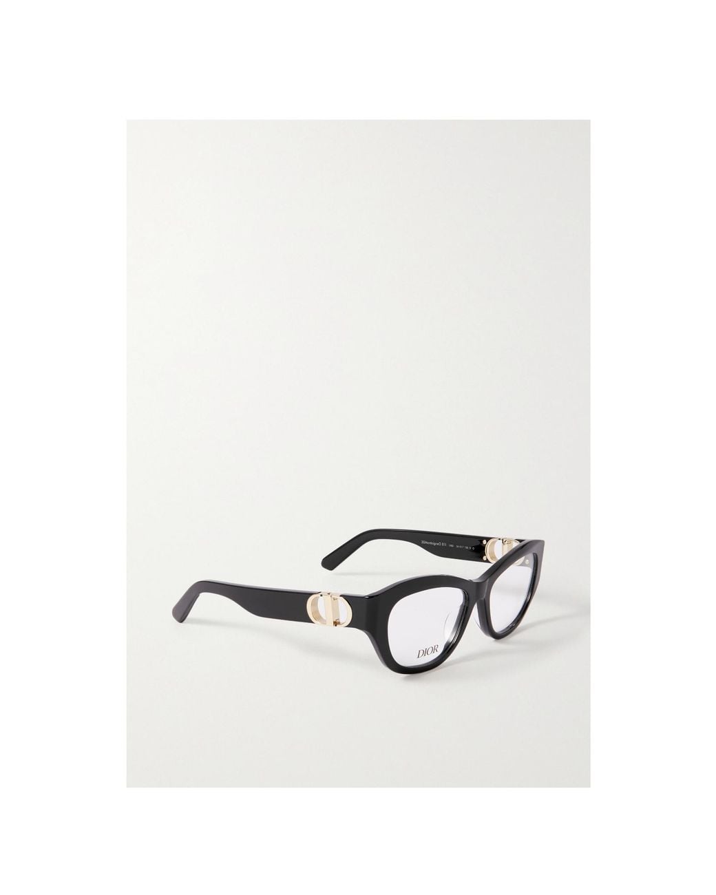 Dior White Logo Flat Mirror
