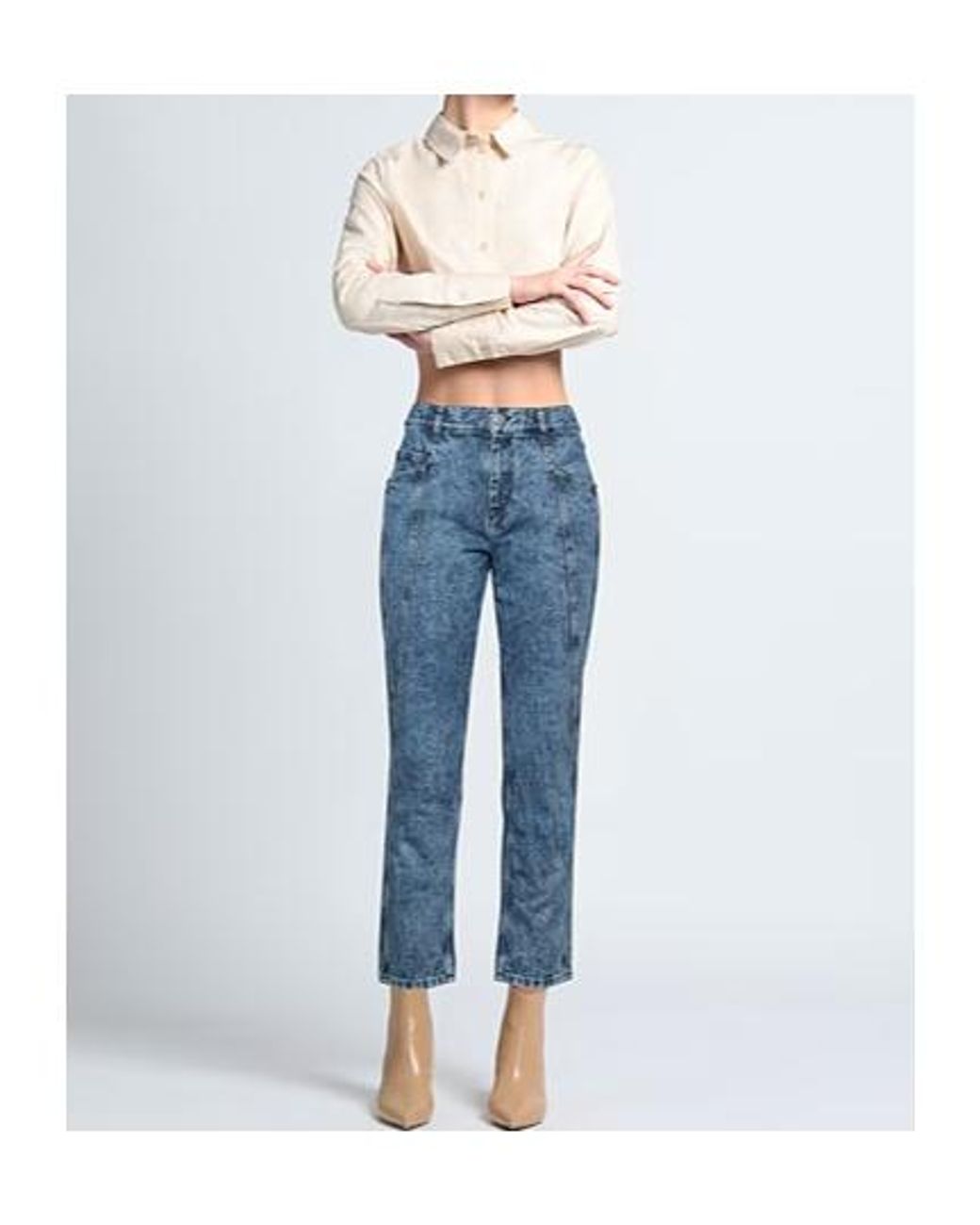 Isabel Marant Blue Denim Trousers
