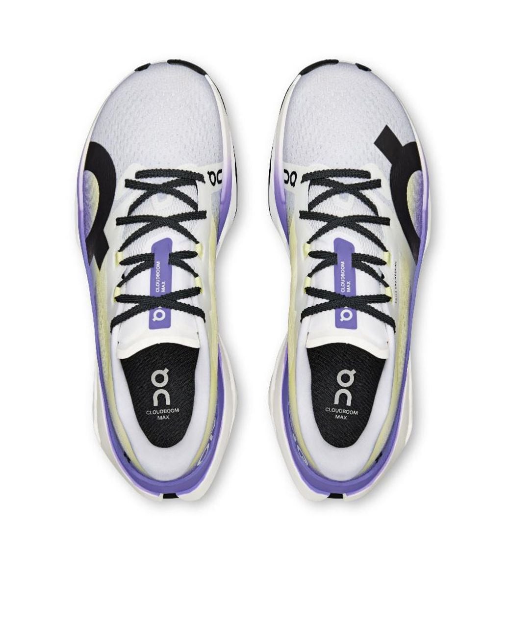 On Shoes Blue Cloudboom Max Running Sneakers for men