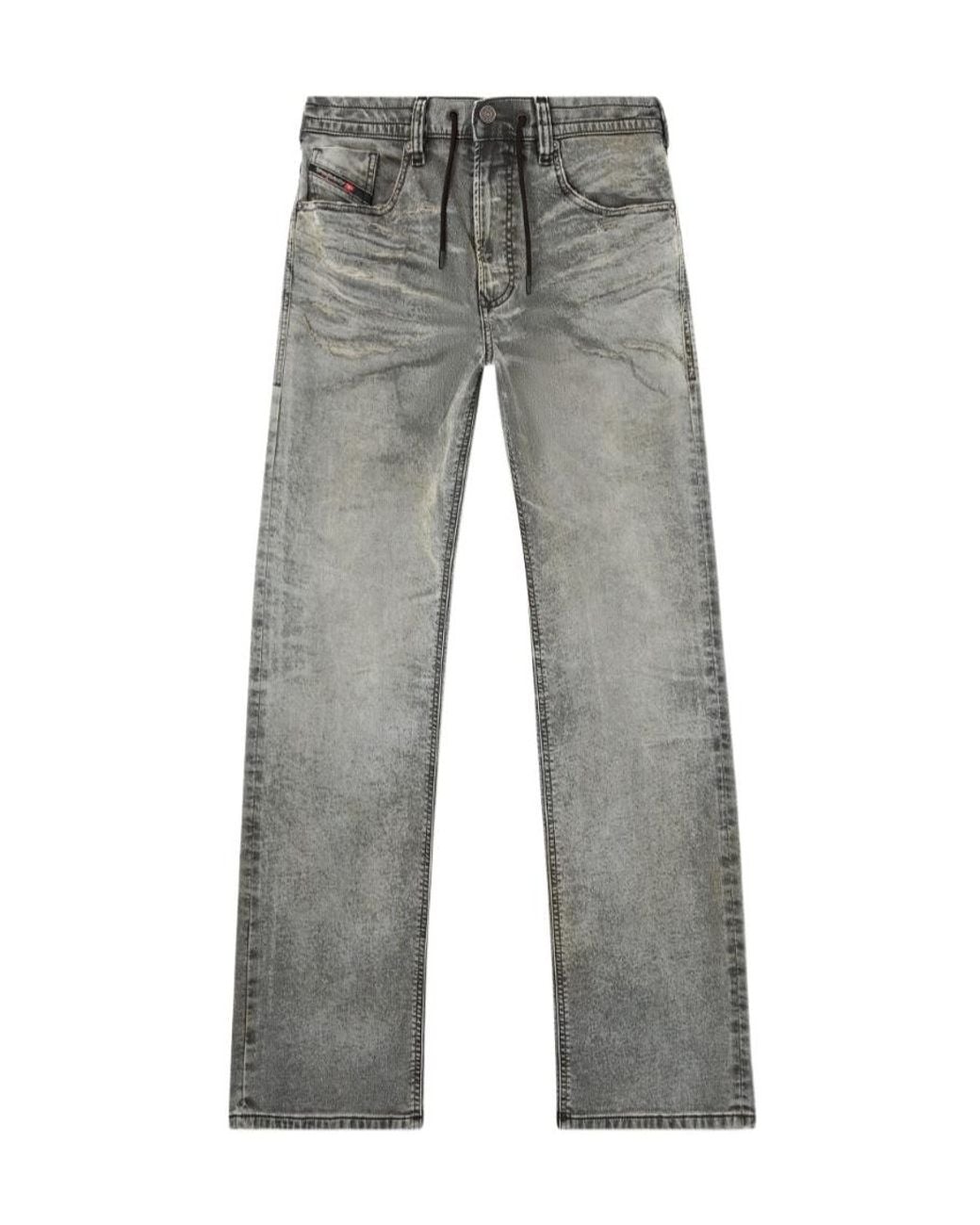 DIESEL Gray 2080 D-Reel-Jogg Jeans for men