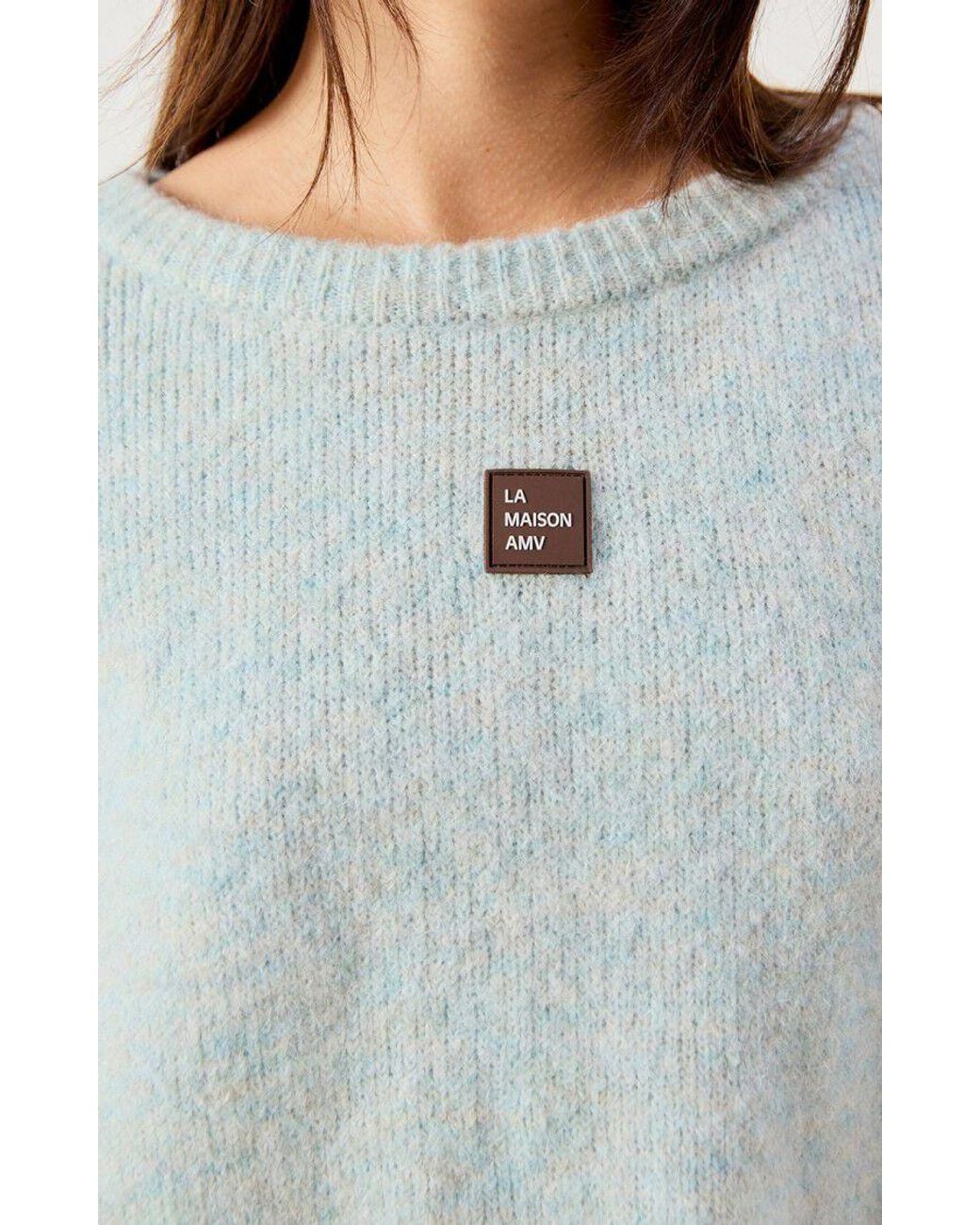 American Vintage Blue East Knitted Sweater