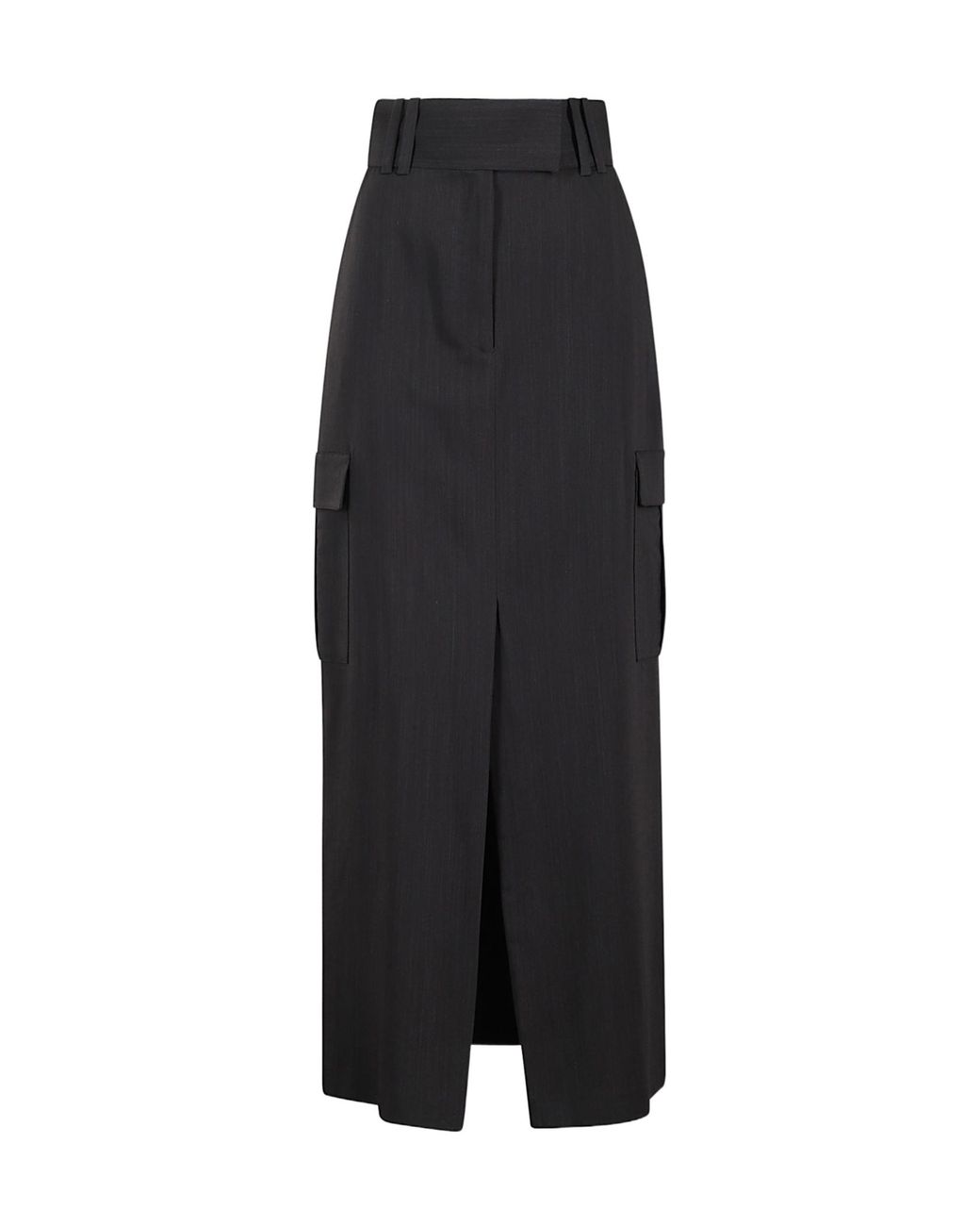 IRO Black Belt-Loop Skirt