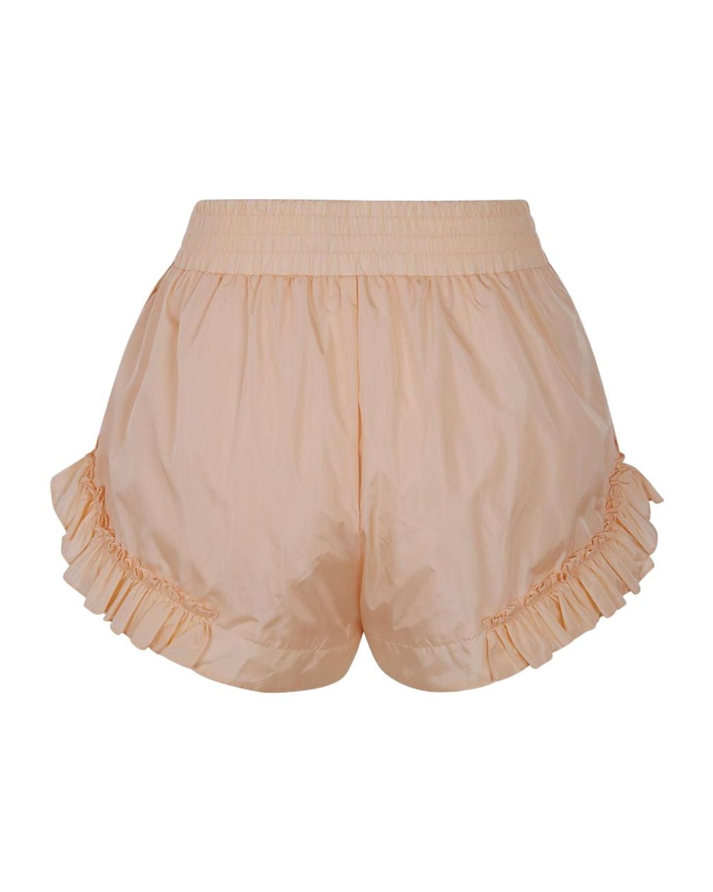 Simone Rocha Natural Frill Track Shorts