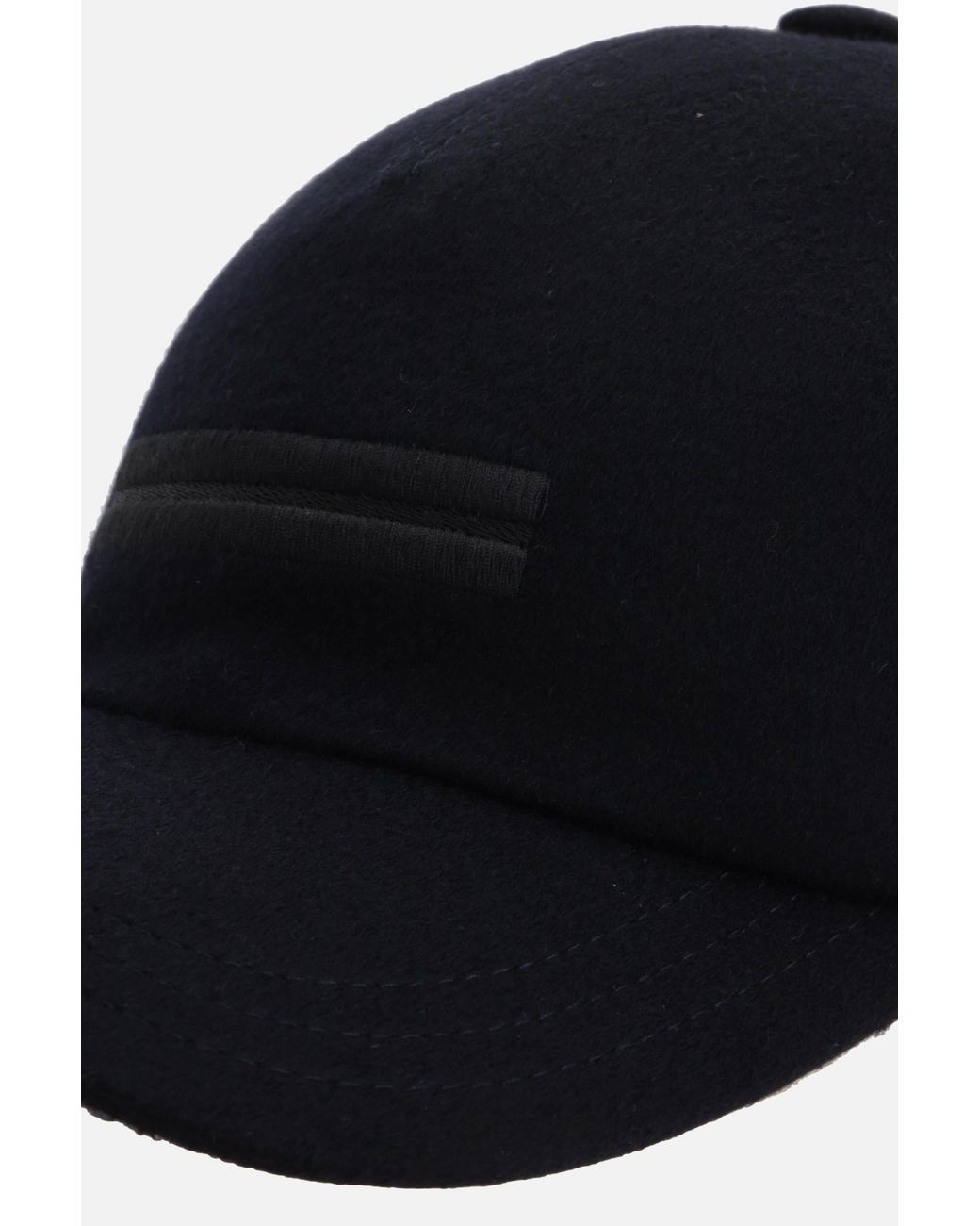 Zegna Blue Curved-Peak Cap for men