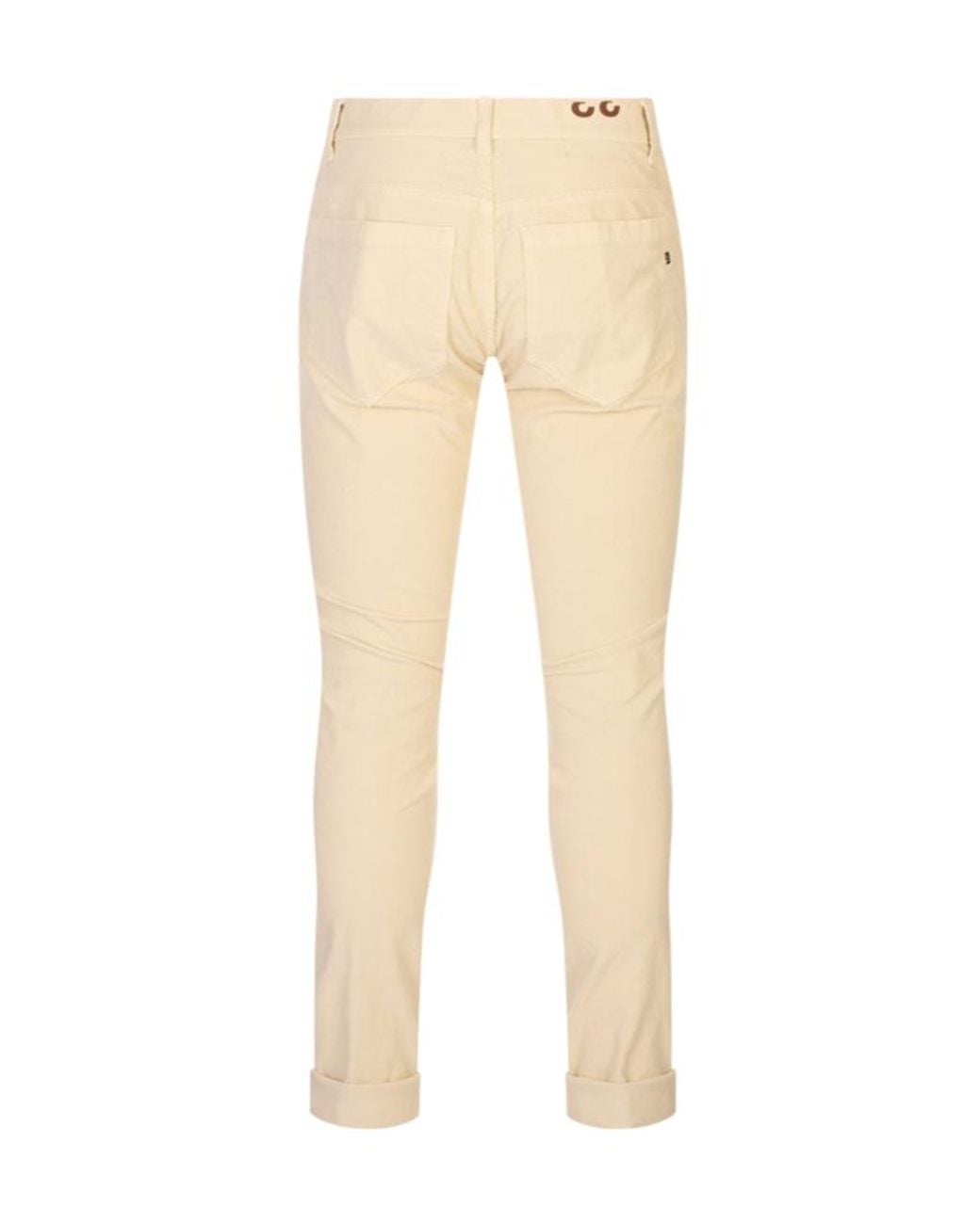 Dondup Natural Corduroy-Effect Slim-Fit Trousers for men